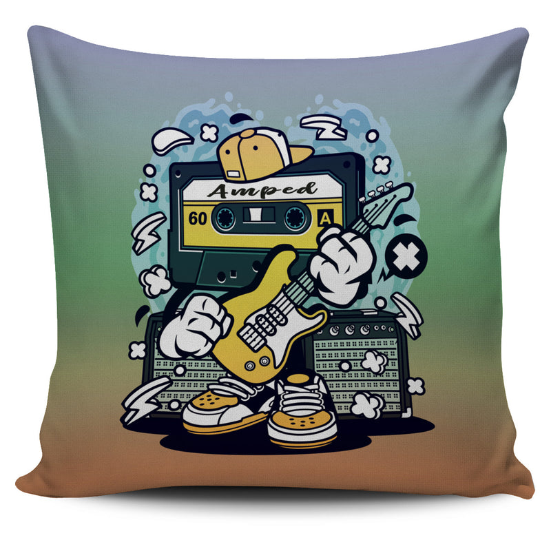 Amped Guitar Pillow Covers for Musicians and Music Freaks 3