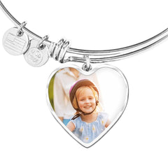 Valentine's Day Bangle - Upload Your Own Photo!