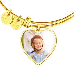Valentine's Day Bangle - Upload Your Own Photo!
