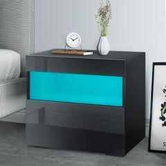 Modern Luxury LED Light Nightstand (20 Colors)