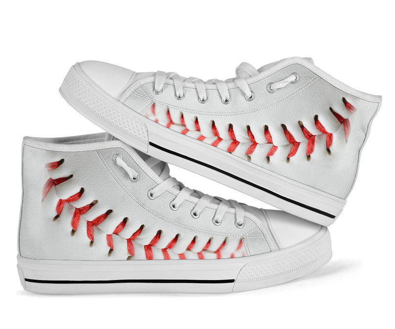 Baseball Stitching - Custom Hightops