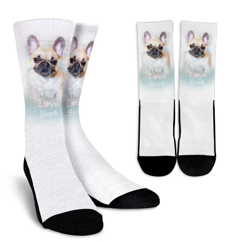 French Bulldog Crew Socks