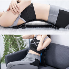 Back Massage Stretcher Back Roller Lumbar Support Relaxation Spine Pain Relief Board eck Massage Office Use Fitness Equipment