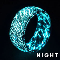 3UMeter New Design Luminous Ring Finger Ring Fashion Multicolor Men Rings Romantic  Glow Ring For Women And Men Ring Gift