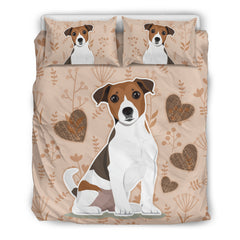 I Love Jack Russell Terriers Bedding Set for Lovers of Jack Russells