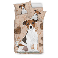 I Love Jack Russell Terriers Bedding Set for Lovers of Jack Russells