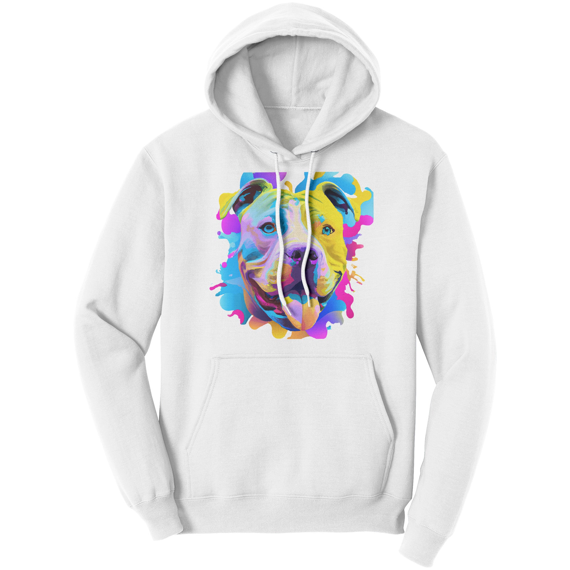Colorful Pit Bull Hoodie