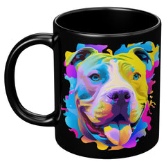 Colorful Pit Bull Mug