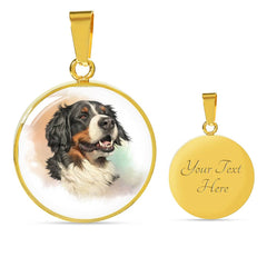 Bernese Mountain Dog Luxury Necklace