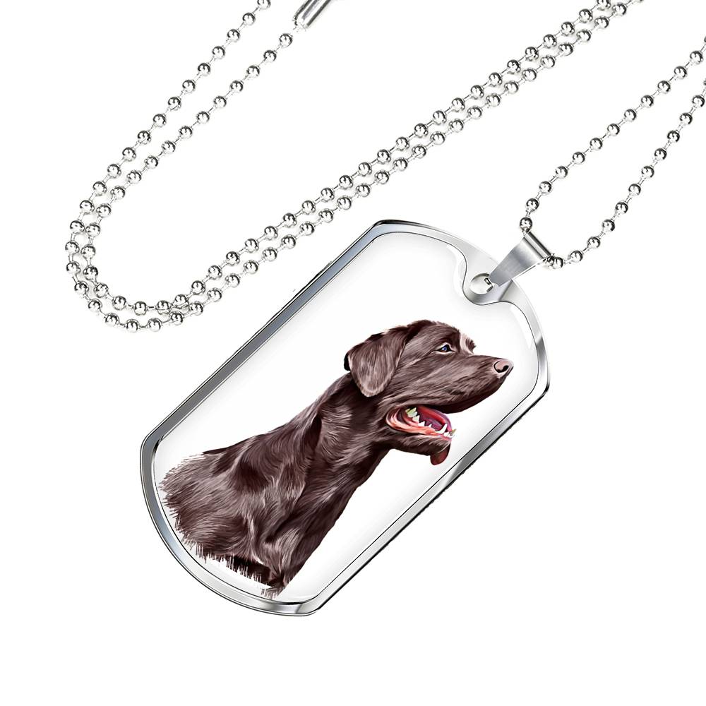 Labrador Luxury Military Necklace
