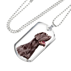 Labrador Luxury Military Necklace