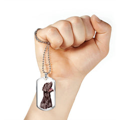 Labrador Luxury Military Necklace