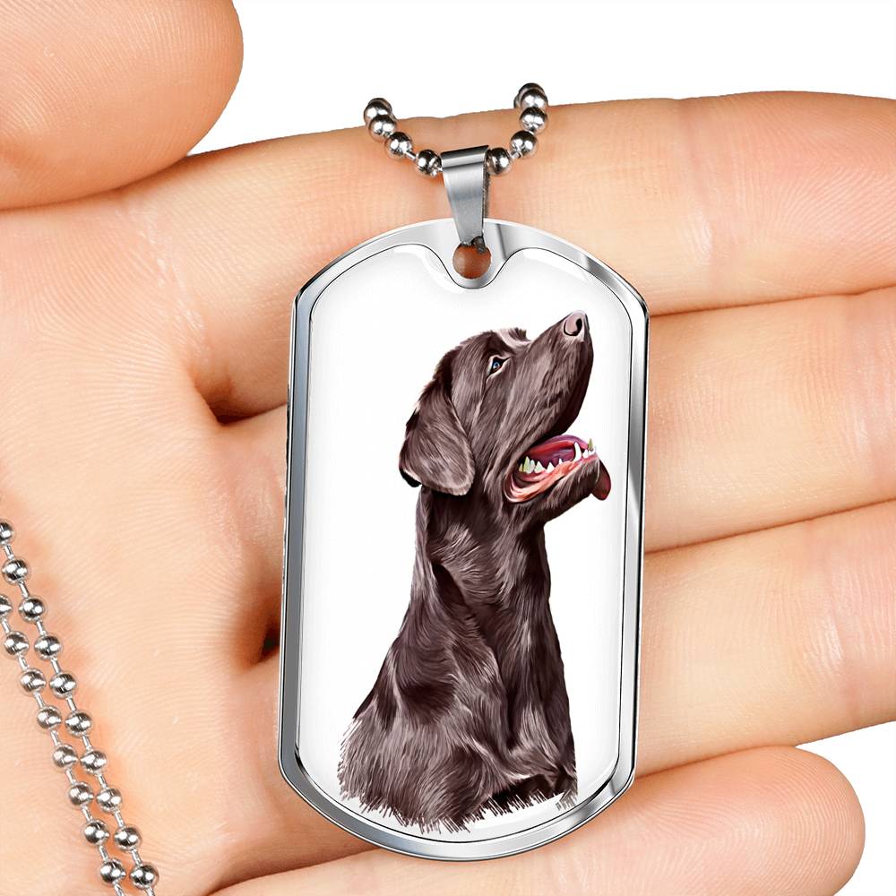 Labrador Luxury Military Necklace