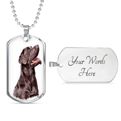 Labrador Luxury Military Necklace