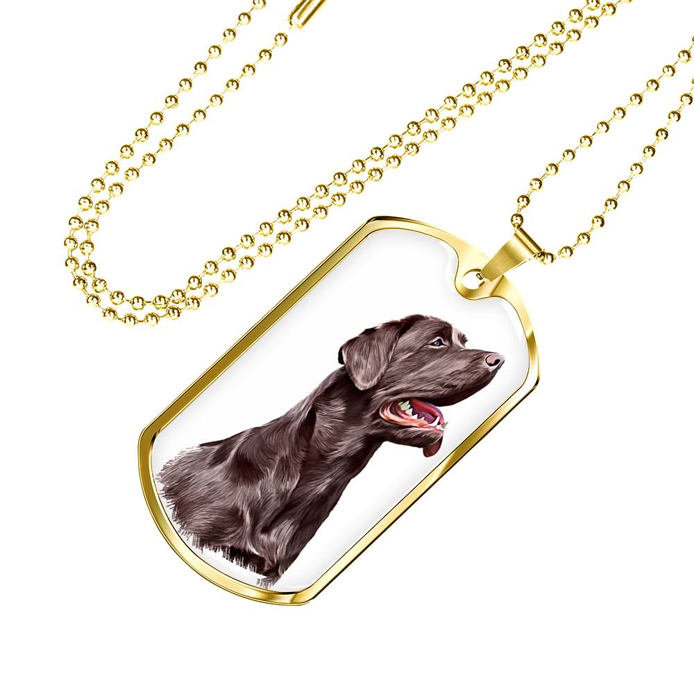Labrador Luxury Military Necklace