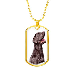 Labrador Luxury Military Necklace