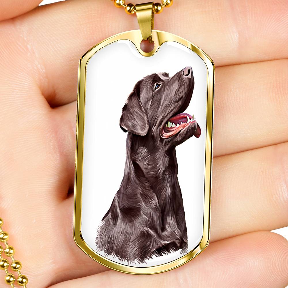 Labrador Luxury Military Necklace