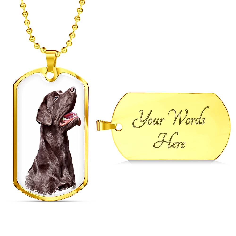Labrador Luxury Military Necklace
