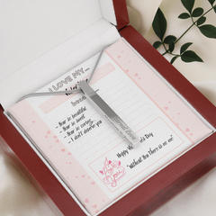 Engrabed Bar Necklace