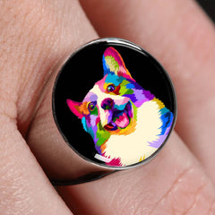 Colorful Corgi Ring [LIMITED EDITION]