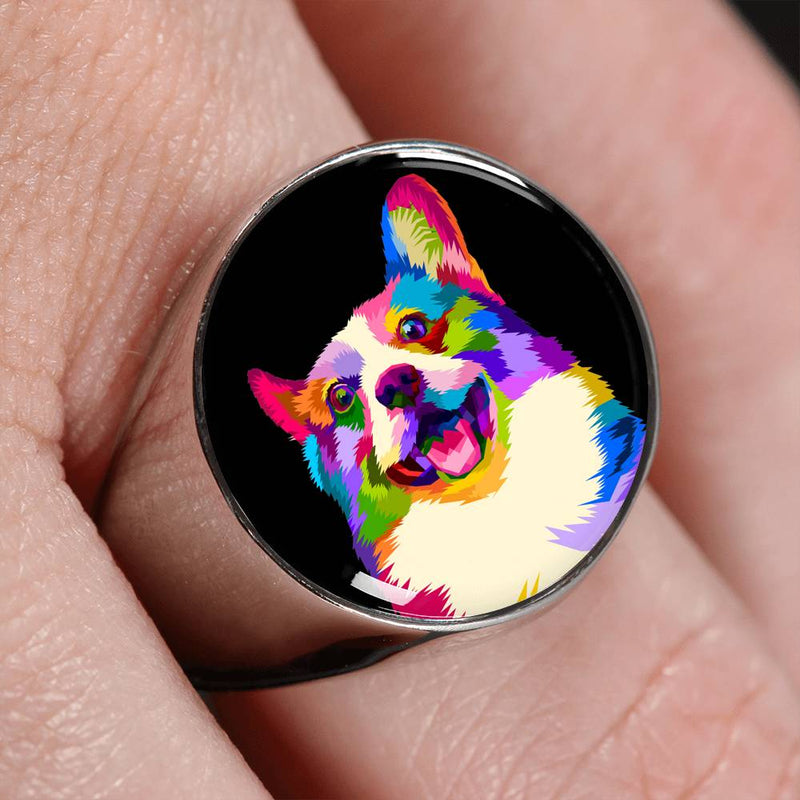 Colorful Corgi Ring [LIMITED EDITION]