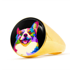 Colorful Corgi Ring [LIMITED EDITION]