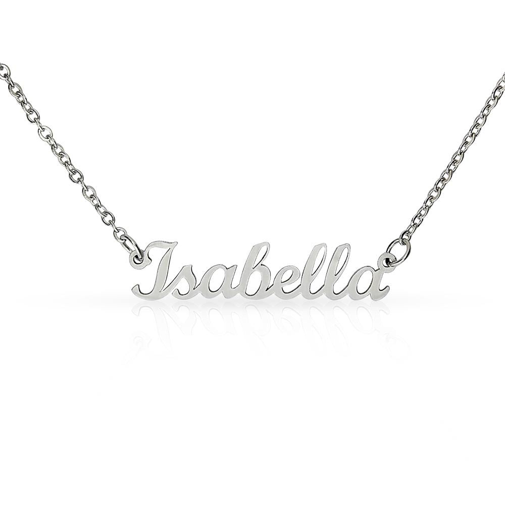 Custom Luxe Nameplate Necklace