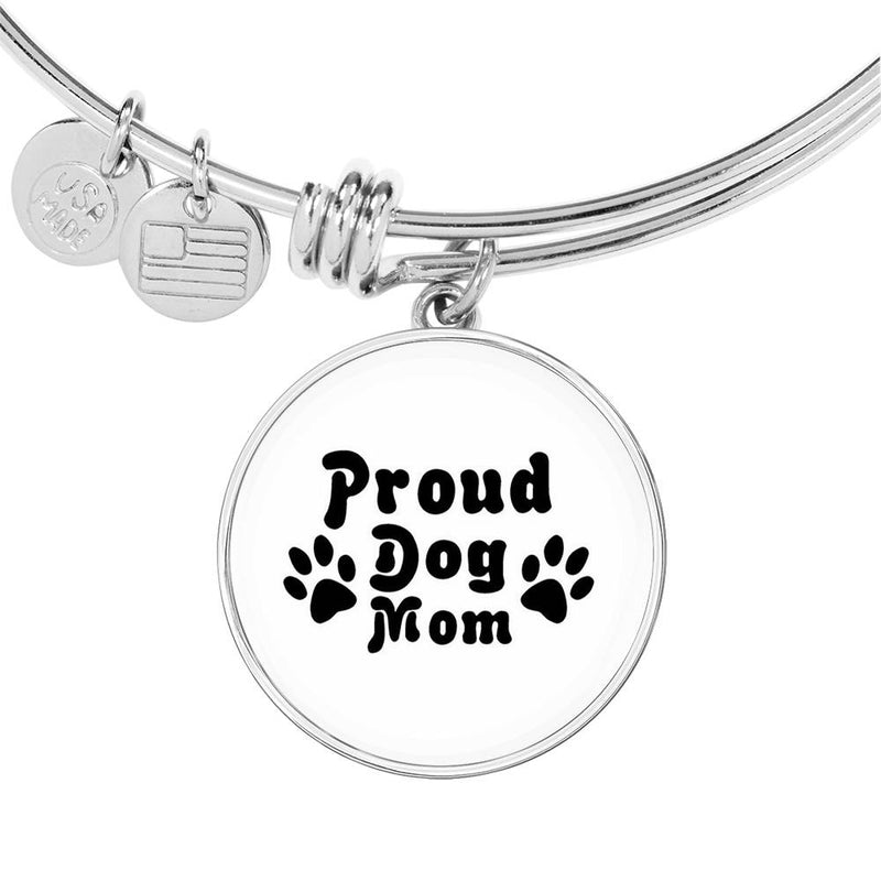 Proud Dog Mom Luxury Bangle