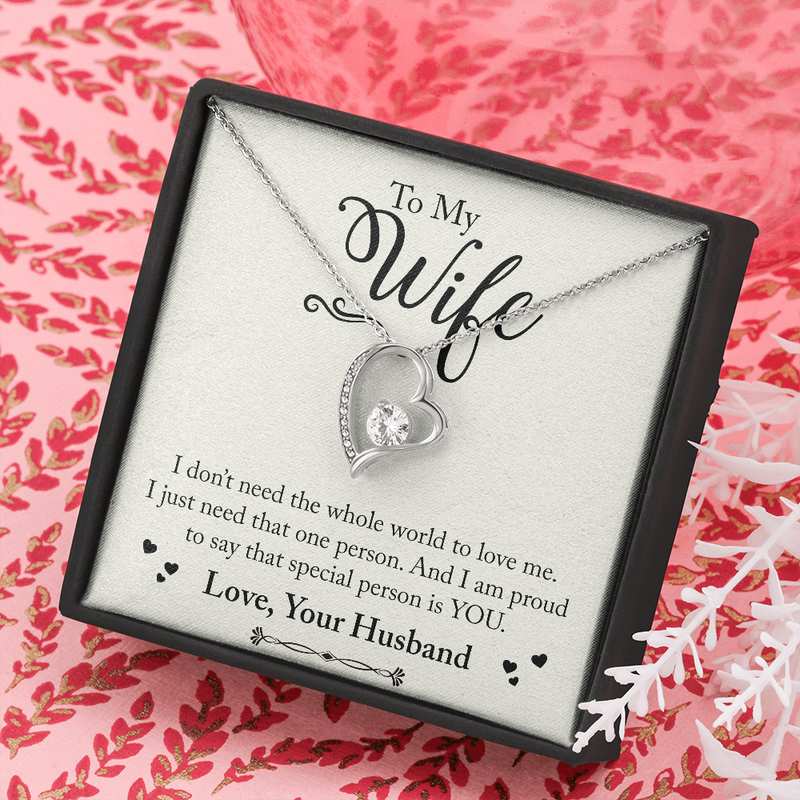 Forever Love Necklace (For My Wife)