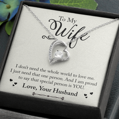 Forever Love Necklace (For My Wife)