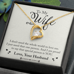 Forever Love Necklace (For My Wife)