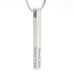 Engrabed Bar Necklace
