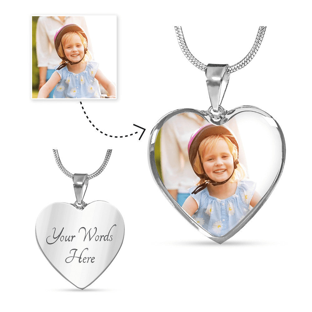 Personalized Heart - Forever Necklace