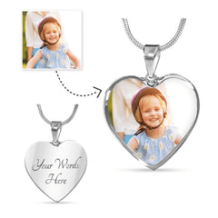 Personalized Heart - Forever Necklace