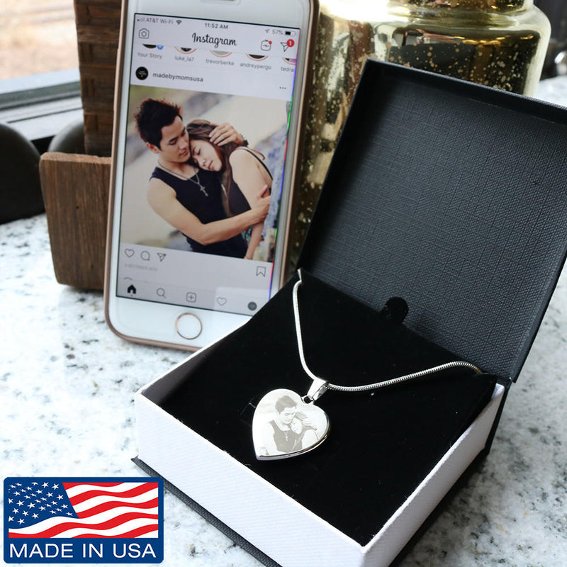 Custom Heart Necklace