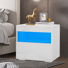 Modern Luxury LED Light Nightstand (20 Colors)