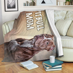 Pitbull Mom - Artist Proof Blanket