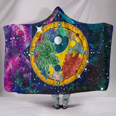 Yoga Yin Yang Hooded Blanket