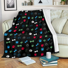 Dog lover fleece blanket