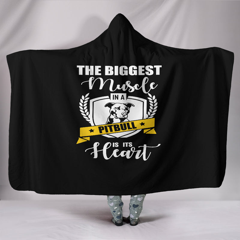 NP Pitbull Hooded Blanket