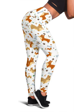 Cute Corgi Dogs Leggings for Lovers of Corgis