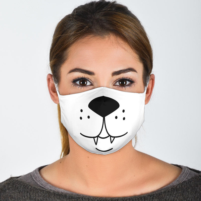 Funny Dog Face Mask