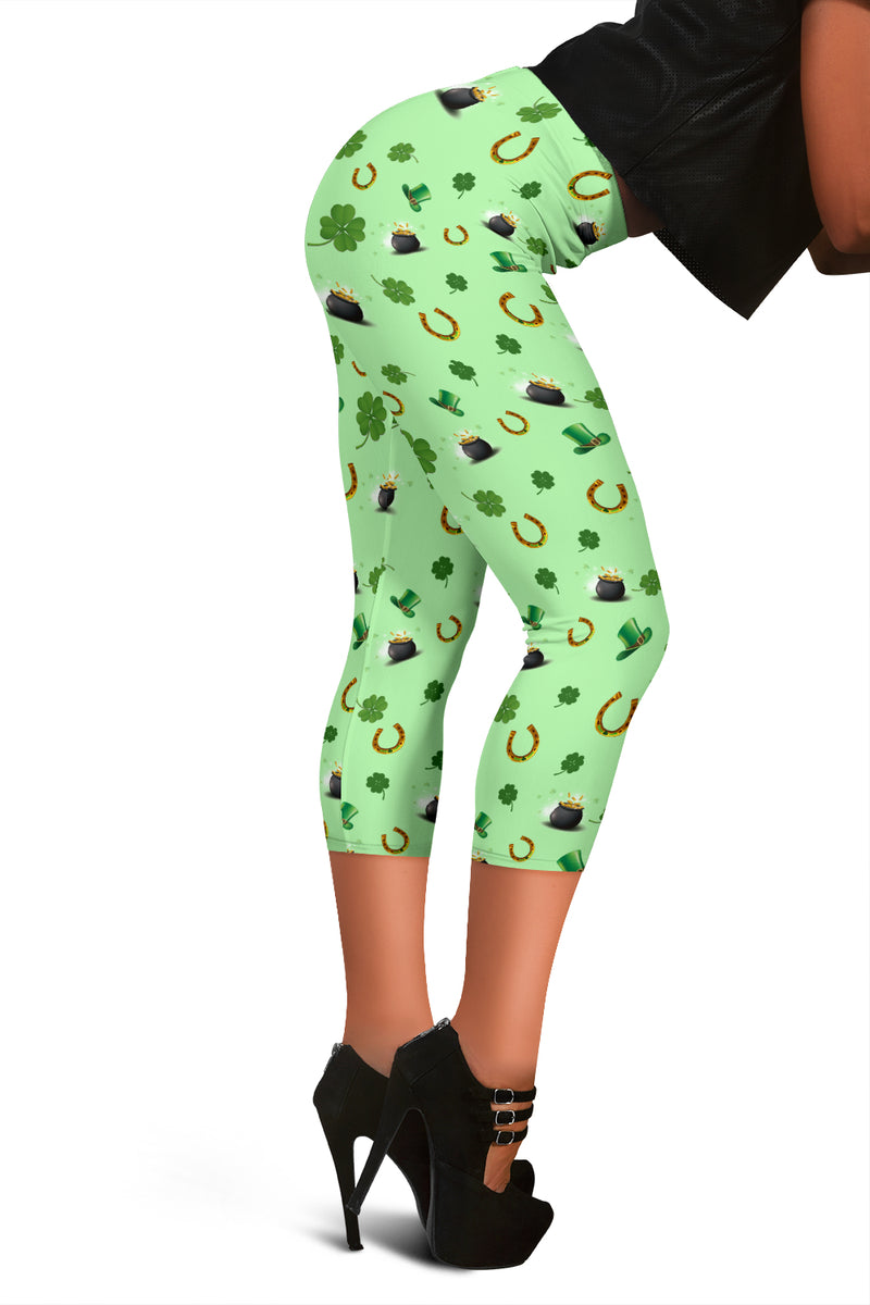 St Patricks Day Womens Capris