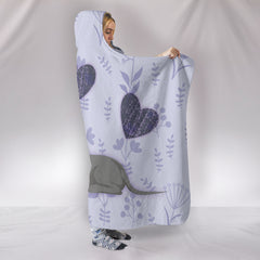 I Love Great Danes Hooded Blanket for Lovers of Great Dane Dogs