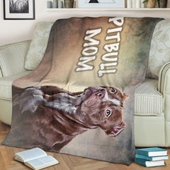 Pitbull Mom - Artist Proof Blanket