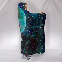 Galaxy Yoga Hooded Blanket