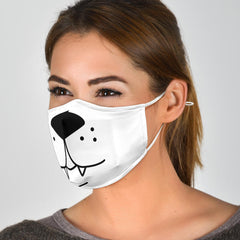 Funny Dog Face Mask