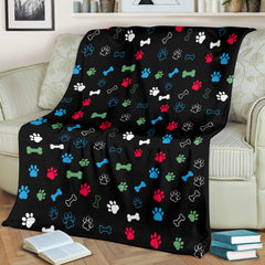 Dog lover fleece blanket