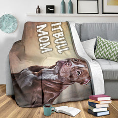 Pitbull Mom - Artist Proof Blanket