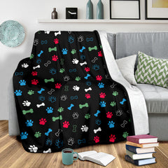 Dog lover fleece blanket